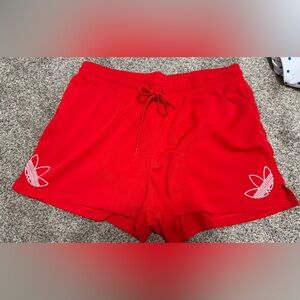 adidas Red Women's Shorts